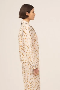 Carmen Says Bambi Deer Print Pajama Shirt