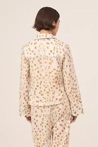 Carmen Says Bambi Deer Print Pajama Shirt