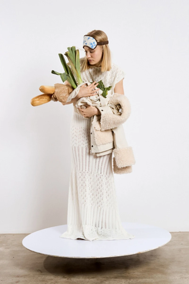 Carmen Says Sappy Knit Maxi Dress