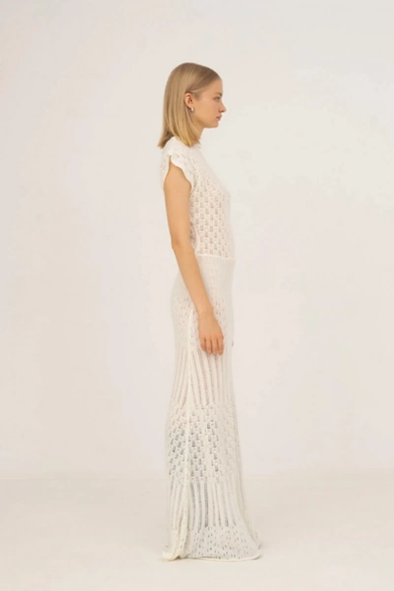 Carmen Says Sappy Knit Maxi Dress