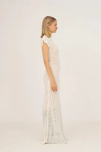 Carmen Says Sappy Knit Maxi Dress