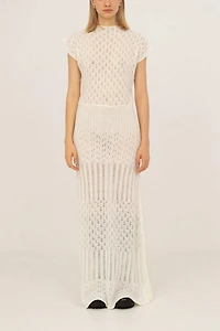 Carmen Says Sappy Knit Maxi Dress
