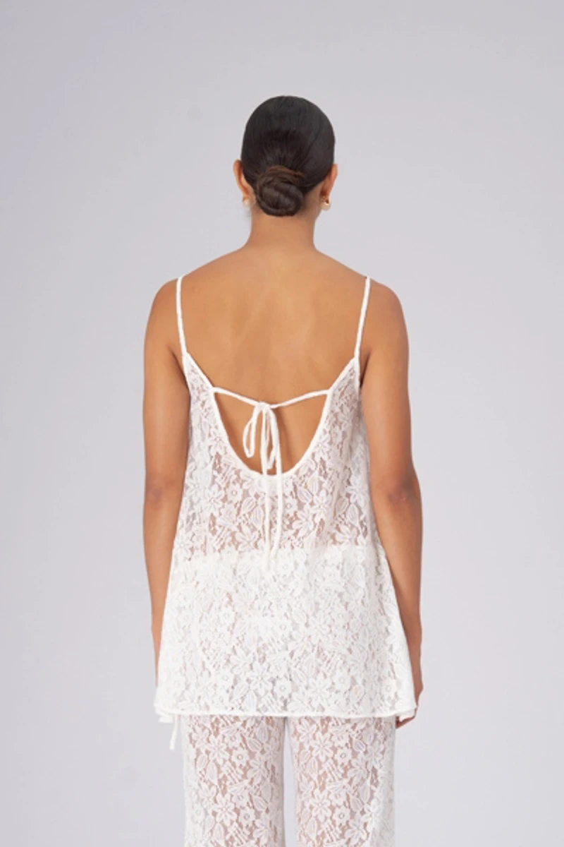 Carmen Says Luna  Lace Top
