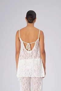Carmen Says Luna  Lace Top