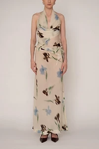 Carmen Says Summer Floral Print Ice Skirt