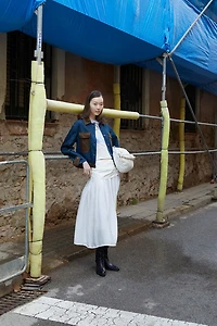 Carmen Says Sidewalk Midi Skirt