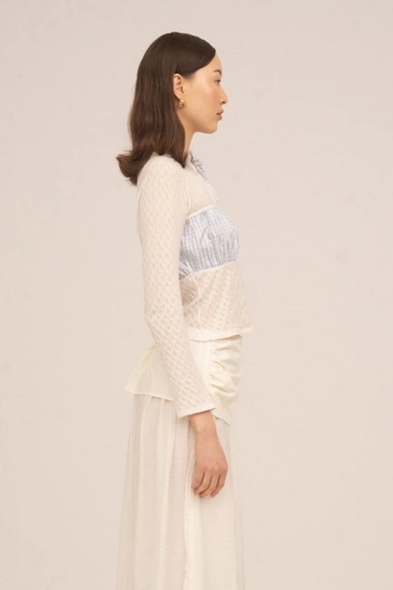 Carmen Says Sidewalk Jersey Top