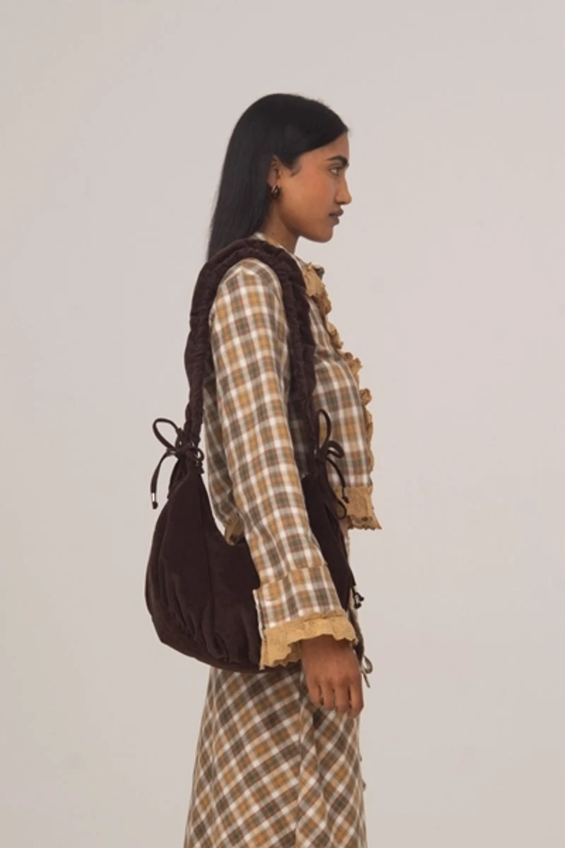 Carmen Says Willow Plaid Crop Shirt