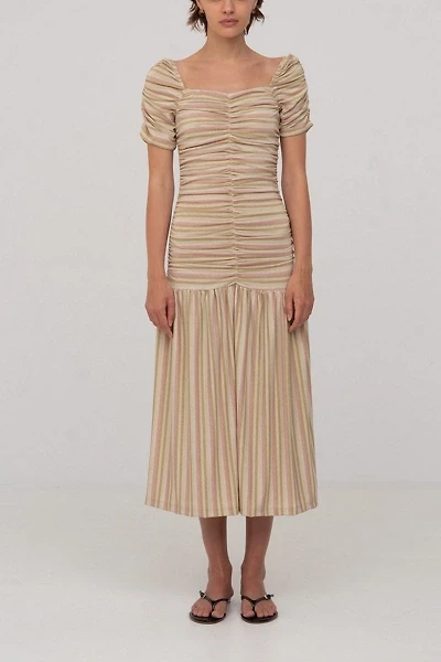 Carmen Says Persephone Striped Dress