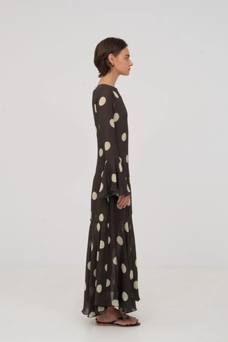 Carmen Says Jester Polka Dot Dress