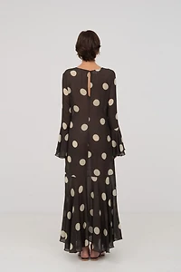 Carmen Says Jester Polka Dot Dress