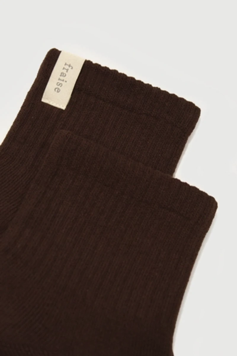 Fraise Quarter Crew Grip Sock