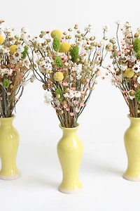 Roxanne’s Dried Flowers Flaxen Meadows Arrangement