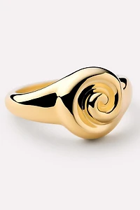 Ana Luisa Ariel Ring Gold Signet
