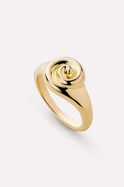 Ana Luisa Ariel Ring Gold Signet