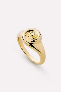 Ana Luisa Ariel Ring Gold Signet