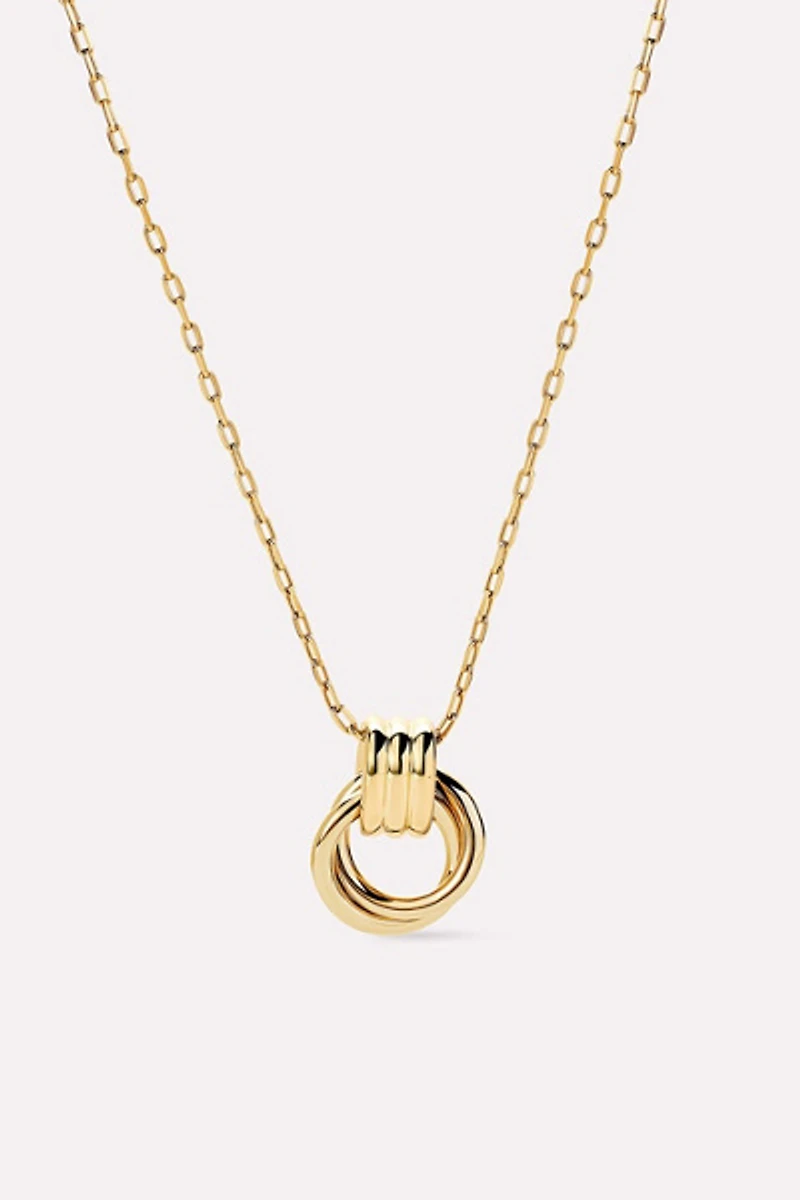 Ana Luisa Palmer Gold Statement Necklace