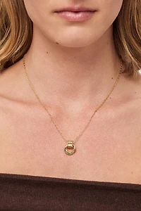 Ana Luisa Palmer Gold Statement Necklace