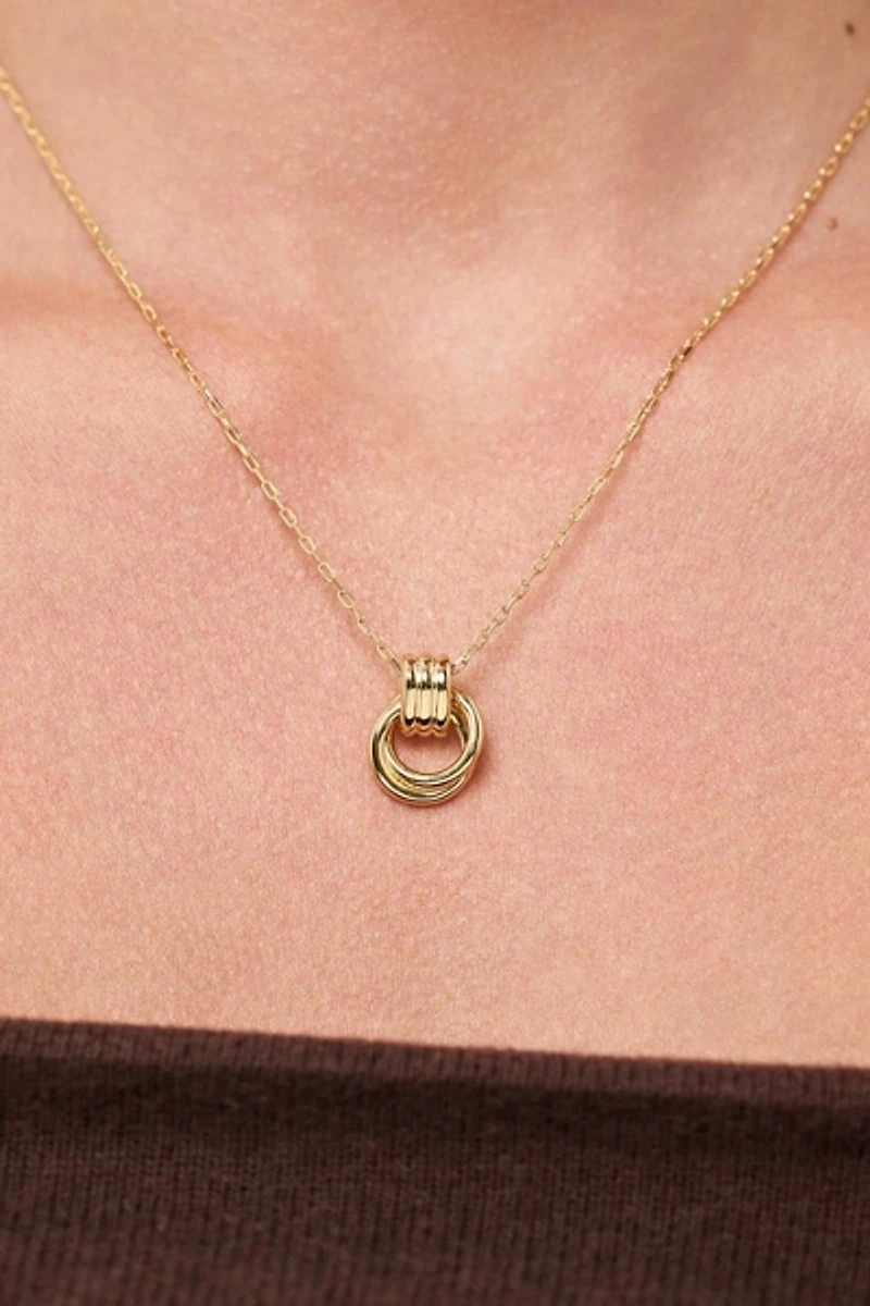 Ana Luisa Palmer Gold Statement Necklace