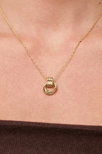 Ana Luisa Palmer Gold Statement Necklace