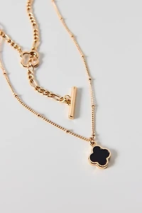 Flora Layering Necklaces Set