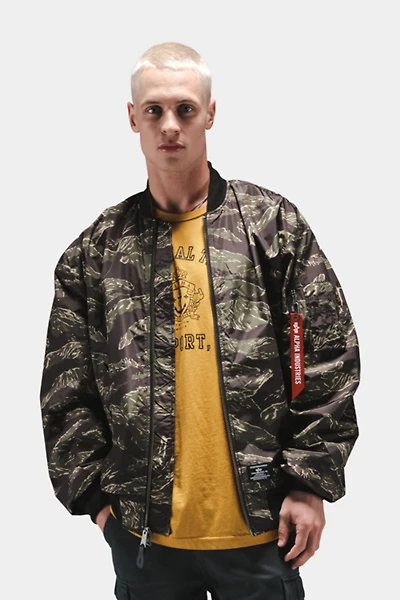 Alpha Industries L-2B Oversized Camo Flight Jacket