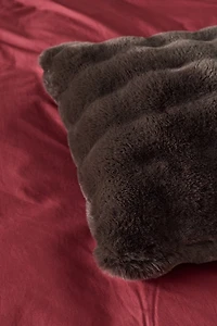 Lollie Faux Fur Throw Pillow