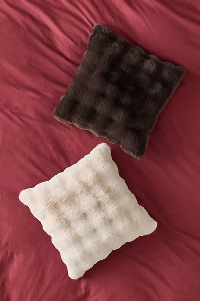 Lollie Faux Fur Throw Pillow
