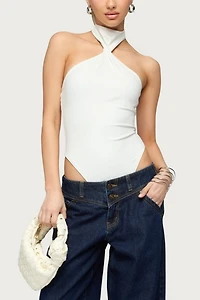 Edikted Jimana Halter Neck Bodysuit