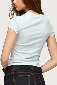 Edikted Meet Me Paradise T Shirt