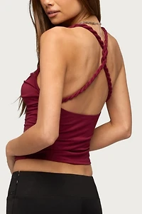 Edikted Cailinne Braided Twist Top