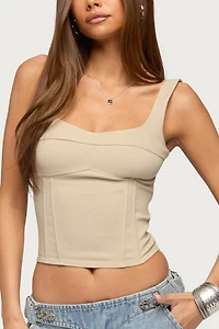 Edikted Awnya Structured Corset