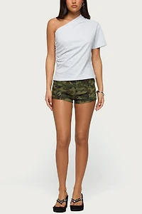 Edikted Yurey Gathered One Shoulder Top