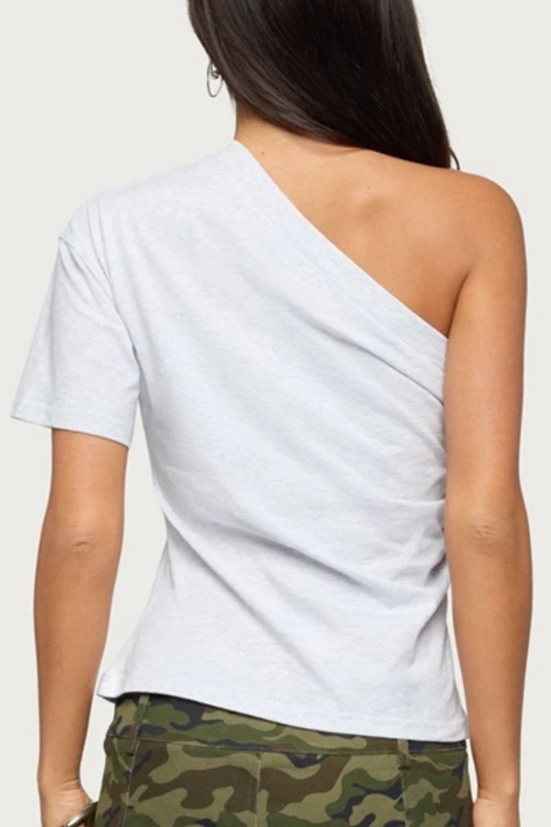 Edikted Yurey Gathered One Shoulder Top