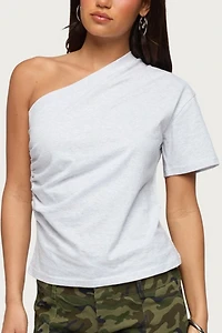 Edikted Yurey Gathered One Shoulder Top
