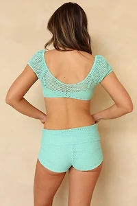 Dippin Daisys Fold-Over Mini Shorts