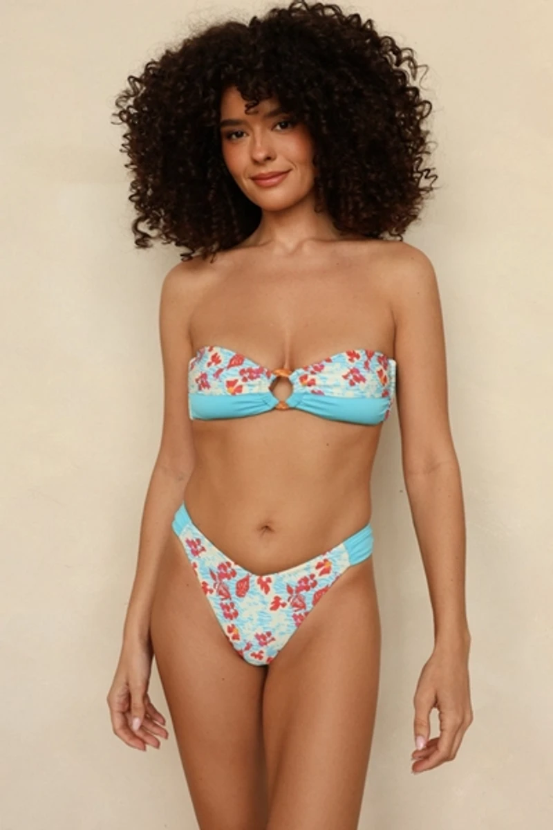 Dippin Daisys Disco Bandeau Bikini Top