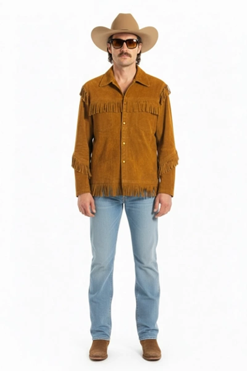 Vintage 1950's Timberline Fringe Western Jacket