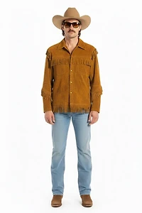 Vintage 1950's Timberline Fringe Western Jacket