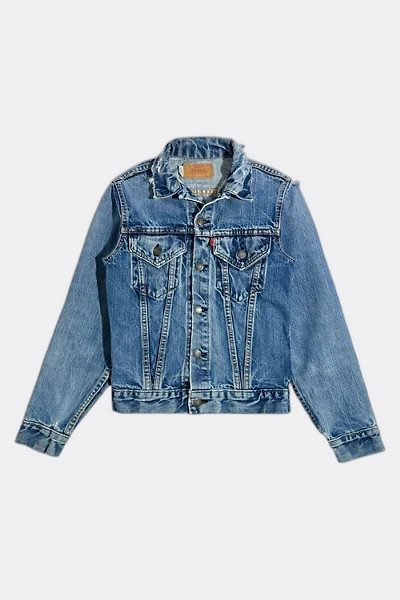 Vintage 1960s Levi’s® Big E Type III Thrashed and Faded Trucker Jacket