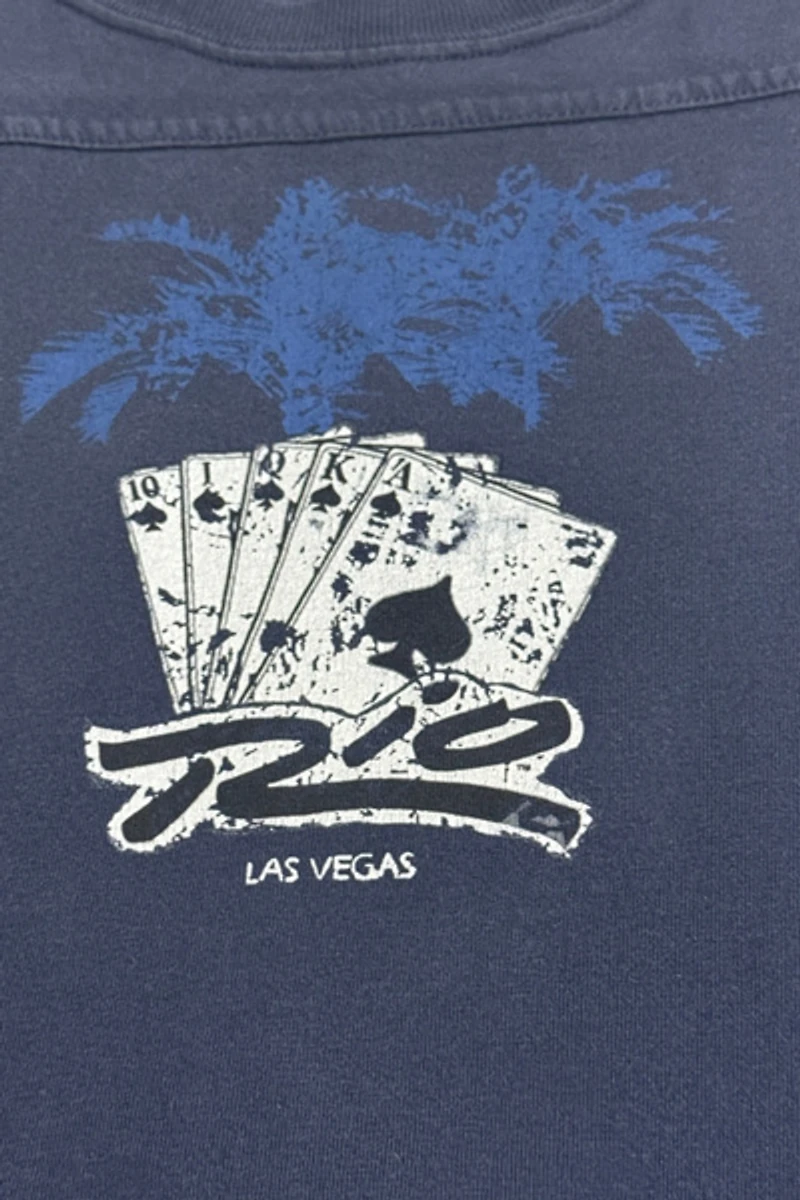 Vintage 1990's Rio Las Vegas Faded Tank Top