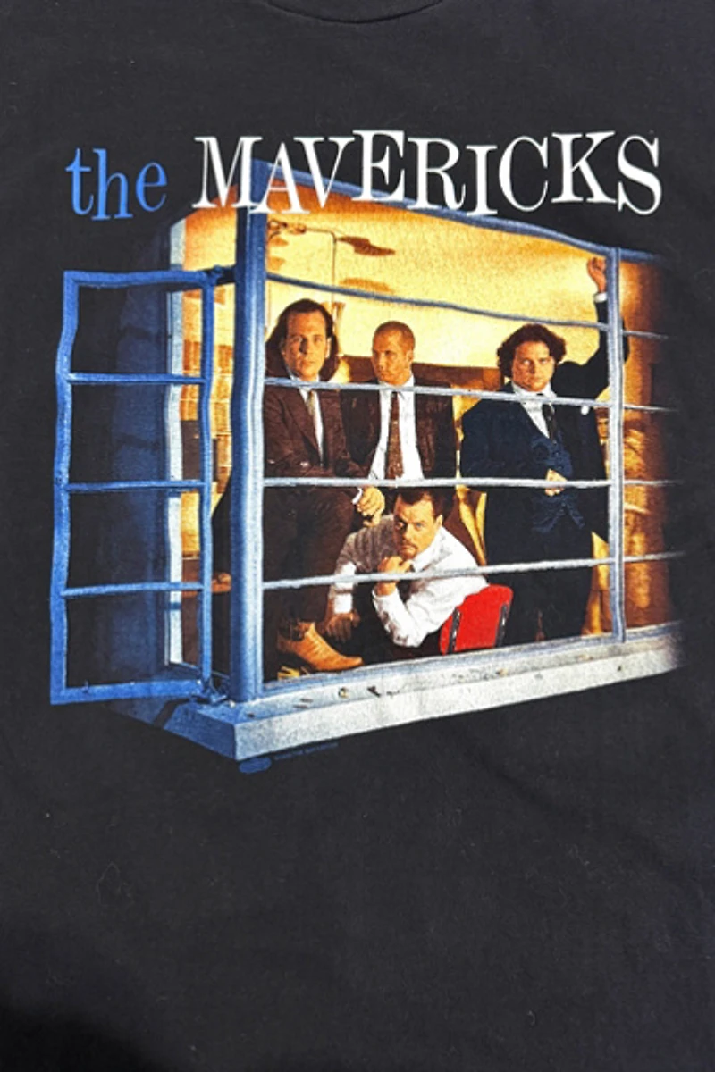 Vintage 1995 The Mavericks Band Country T-Shirt