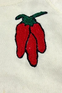 Vintage 1980's Chainstitched Chile Raglan Sleeve Sweatshirt
