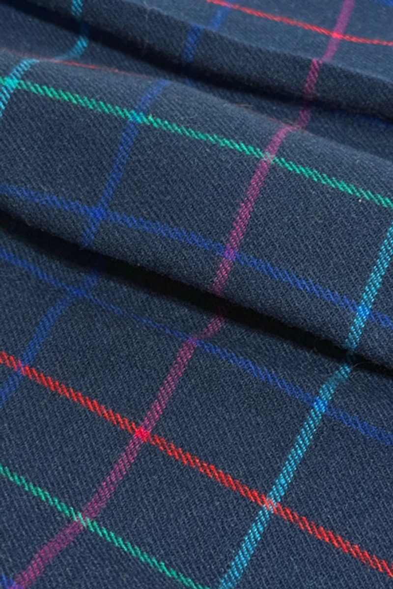 Vintage 1990's Pendleton Plaid High Waisted Pleated Trouser