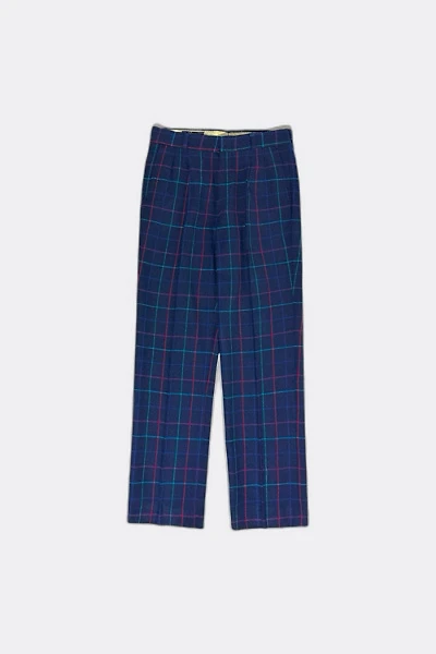 Vintage 1990's Pendleton Plaid High Waisted Pleated Trouser