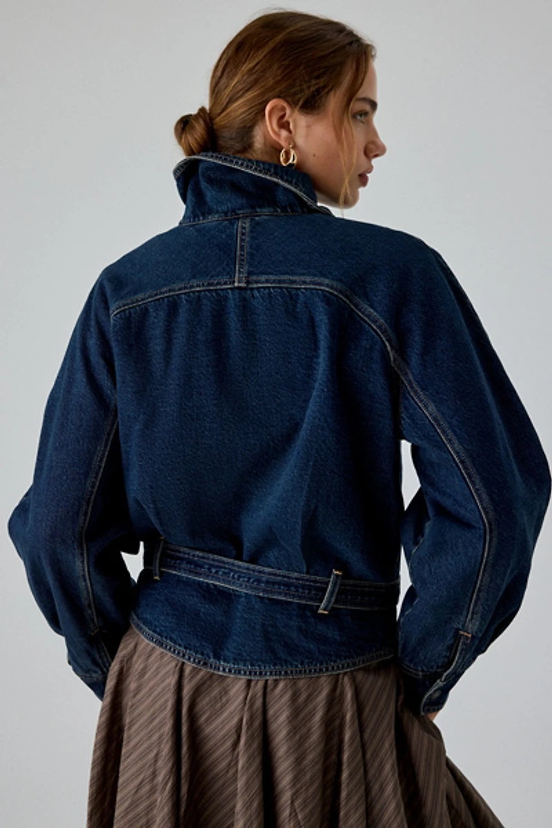 Levi’s® '80s Oversized Denim Bomber Jacket