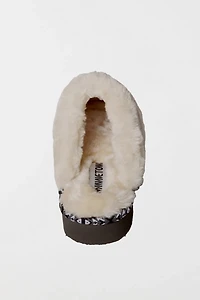 Minnetonka Cerise Scuff Slippers