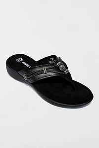 Minnetonka Silverthorne 360 Thong Sandals