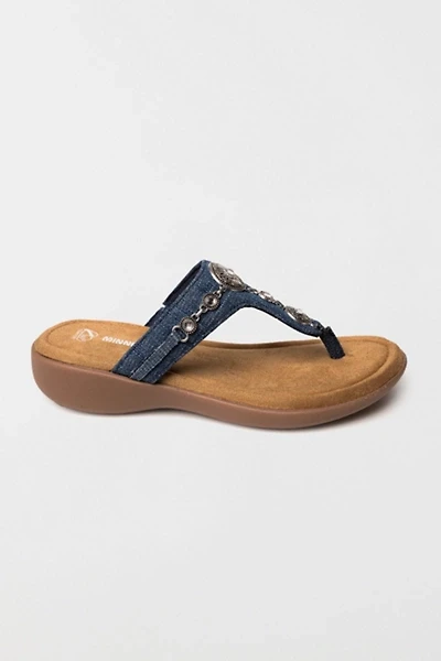 Minnetonka Brecca Embellished Thong Sandals