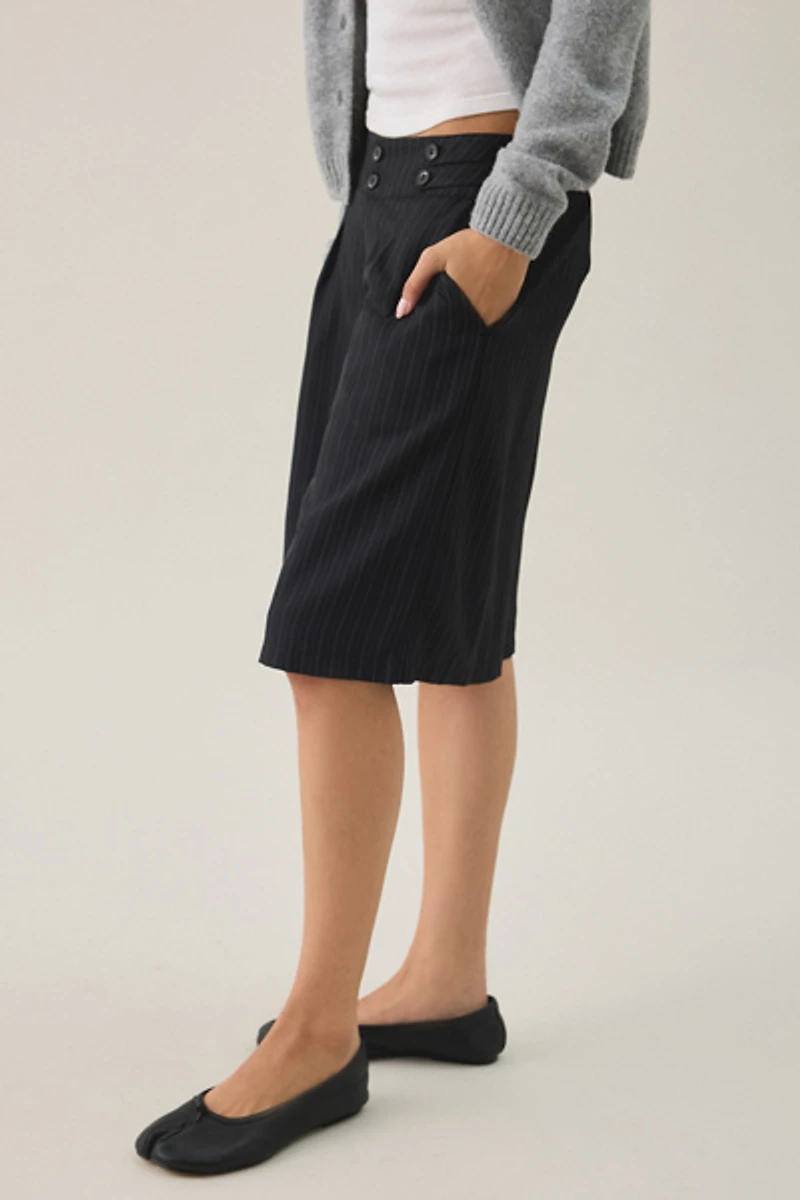 BDG City Chic Trouser Culotte Shorts